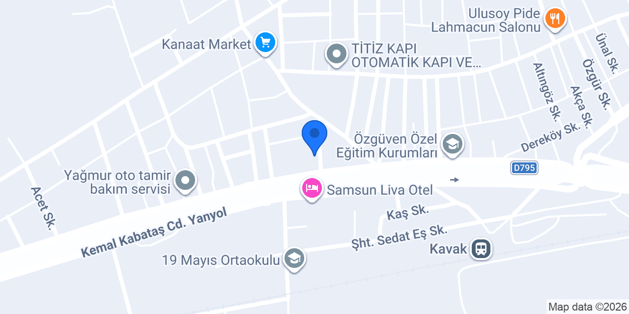 Arlı kardeşler spot mobilya konumu