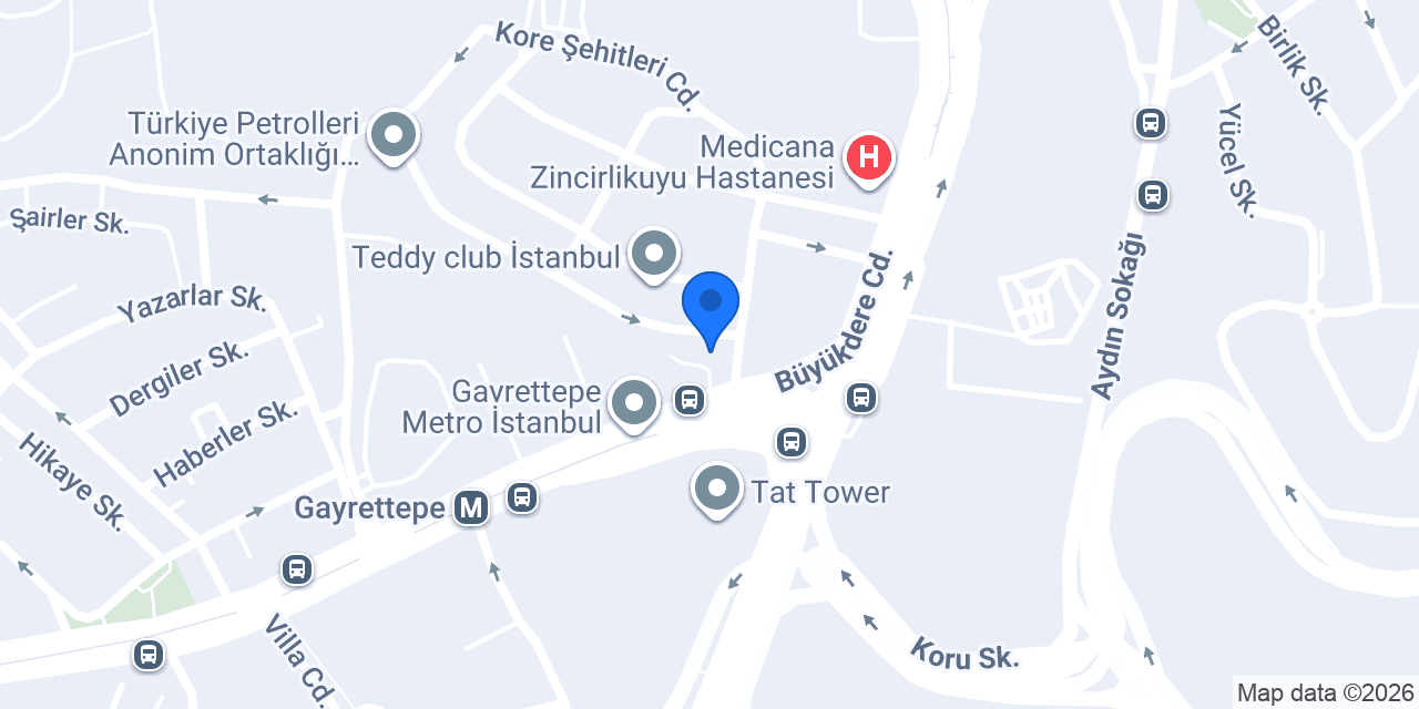 Demir & Partners Law Office konumu