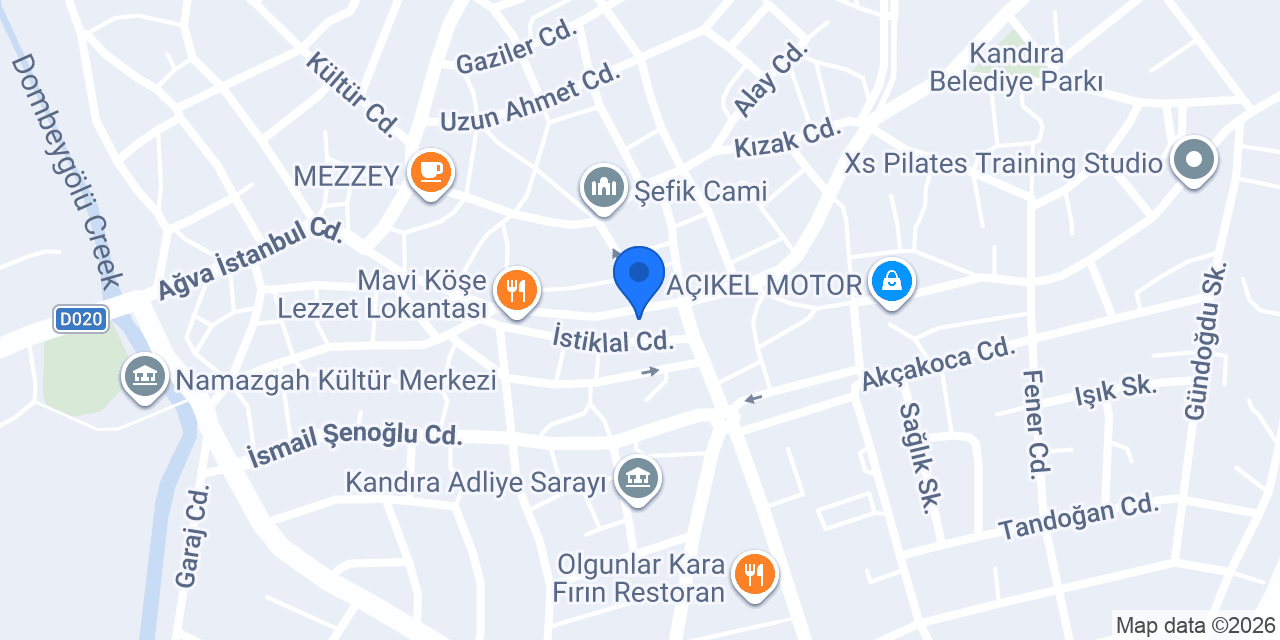 ANBARLI KASAP ET konumu