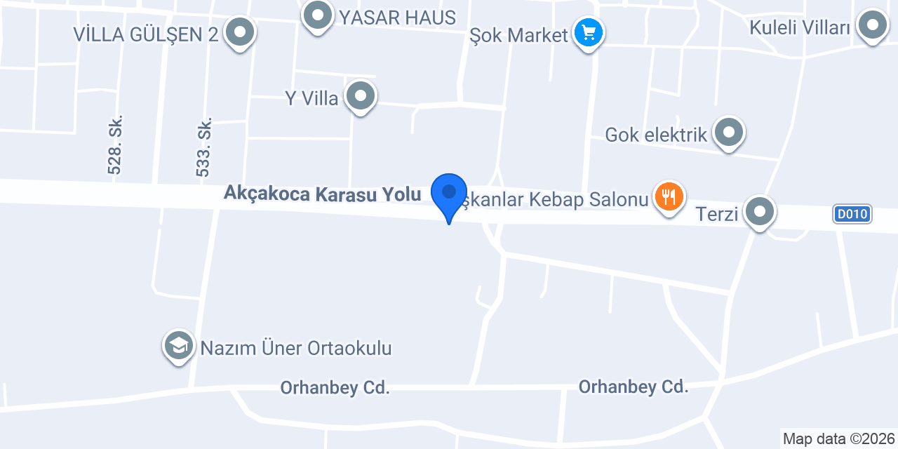 Detay Pvc konumu