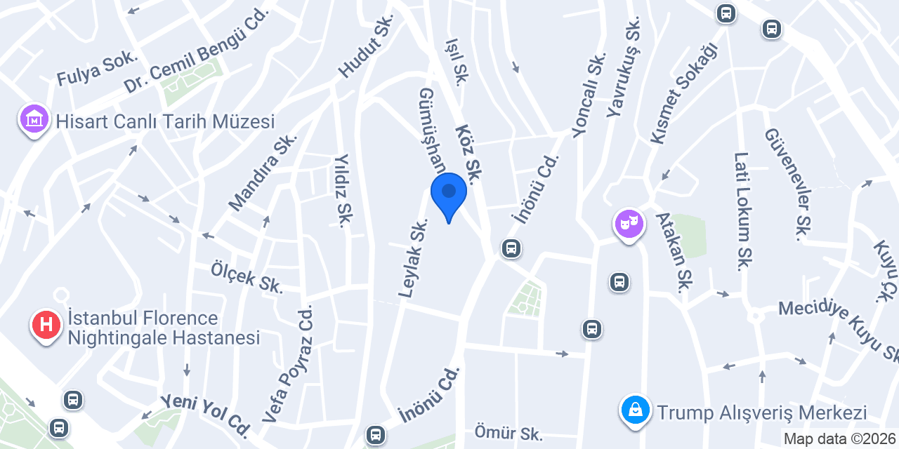 Abdurrahman Köksaloğlu Ortaokulu Şişli-İSTANBUL konumu