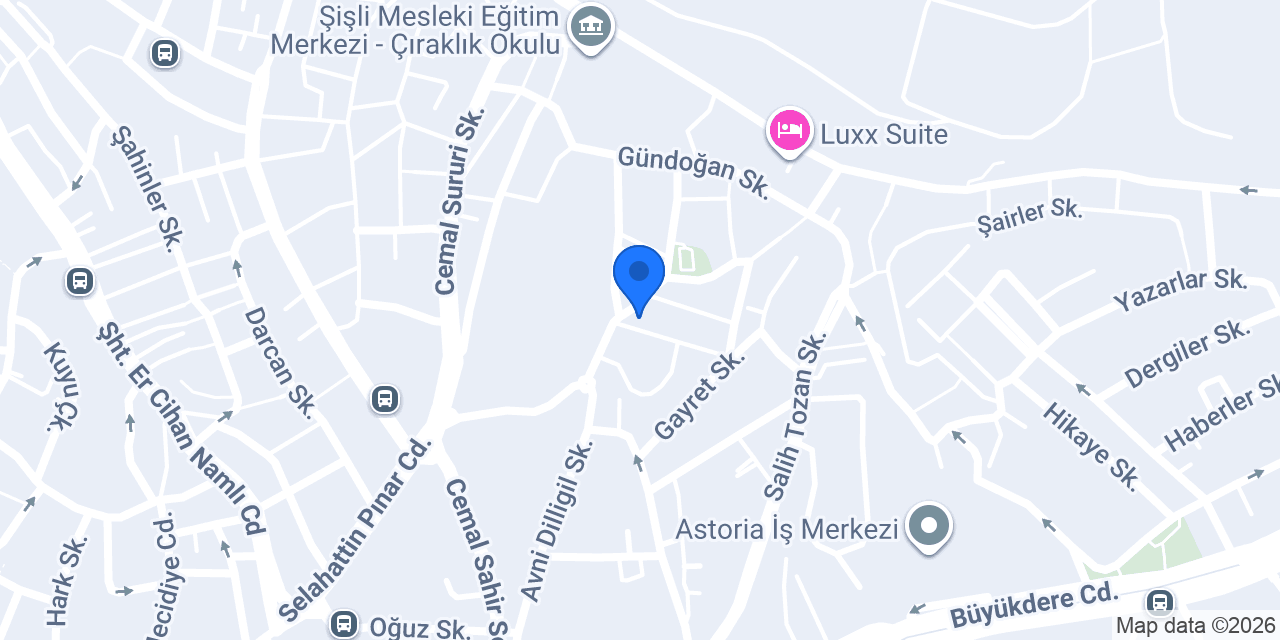ZR Sushi Home Şişli konumu