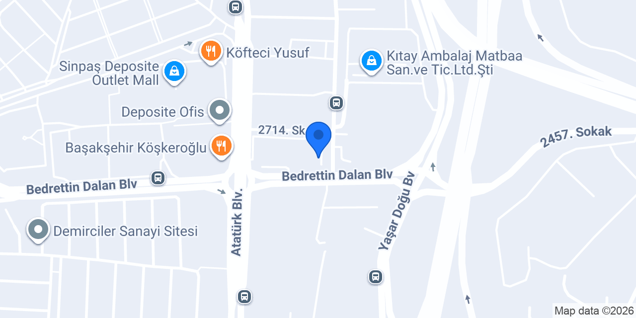 Zergroup Depo konumu