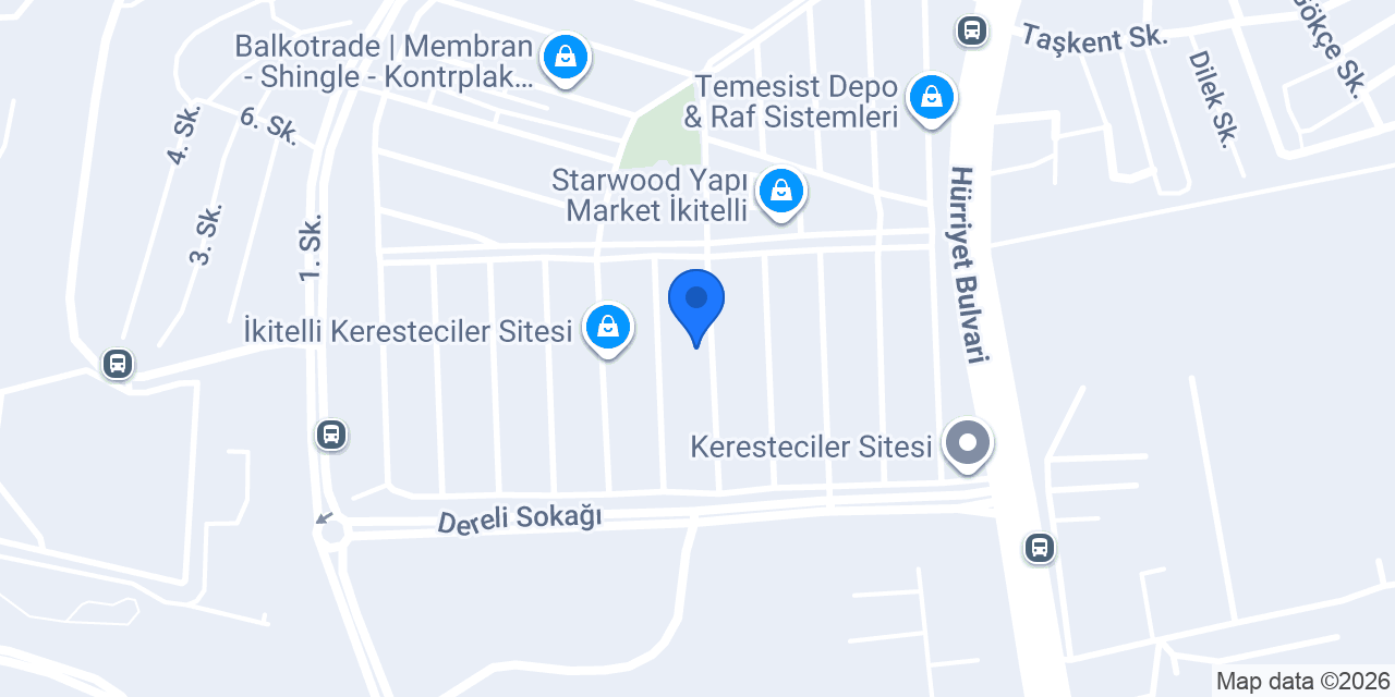 Genç Orman Ürünleri konumu