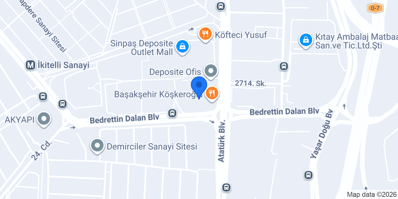 Maber Grup konumu