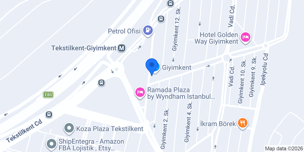 Akmina Kumaş konumu