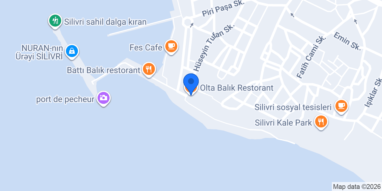 Olta Balık Restorant konumu