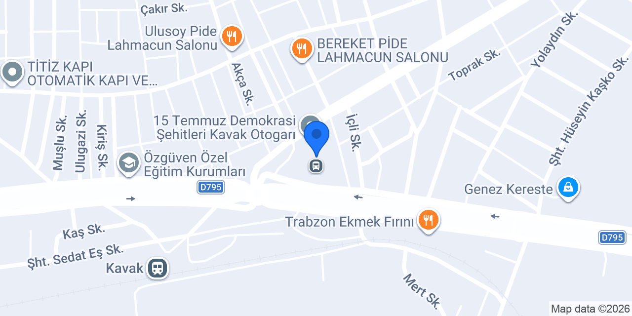 İstanbul Seyahat konumu