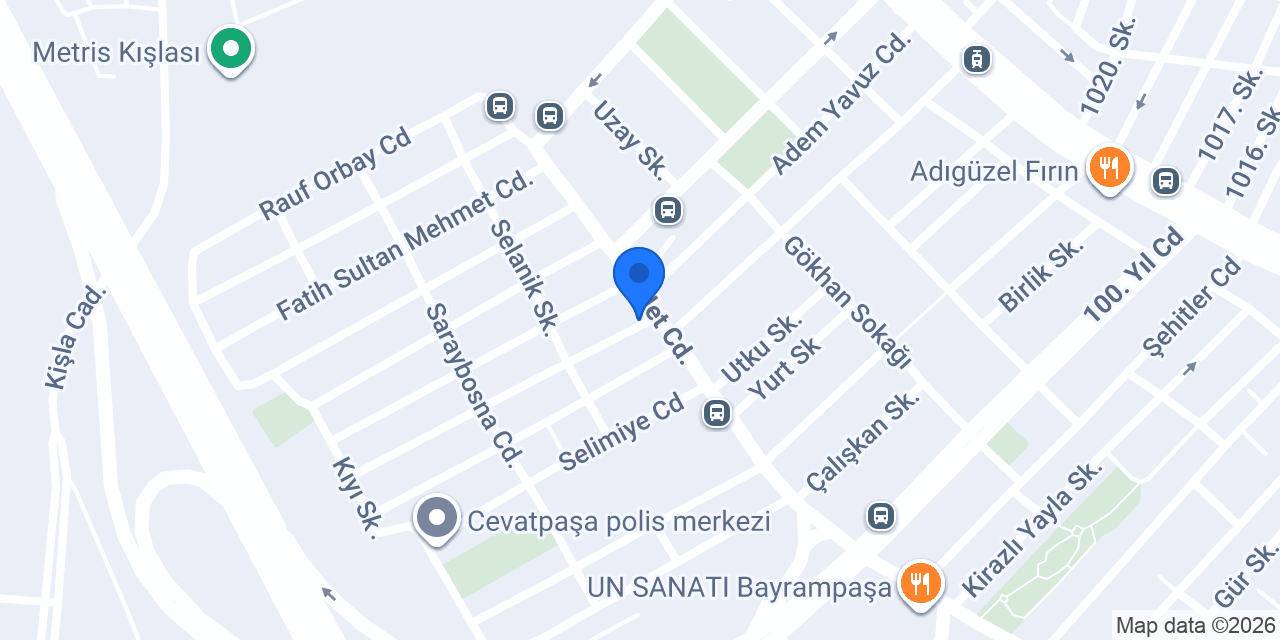 Meşhur Sarıyer Börekçisi konumu