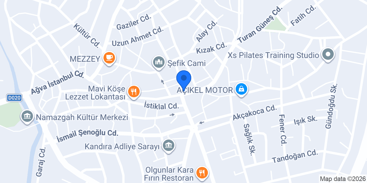 Pınar Balkaymak Dondurma konumu