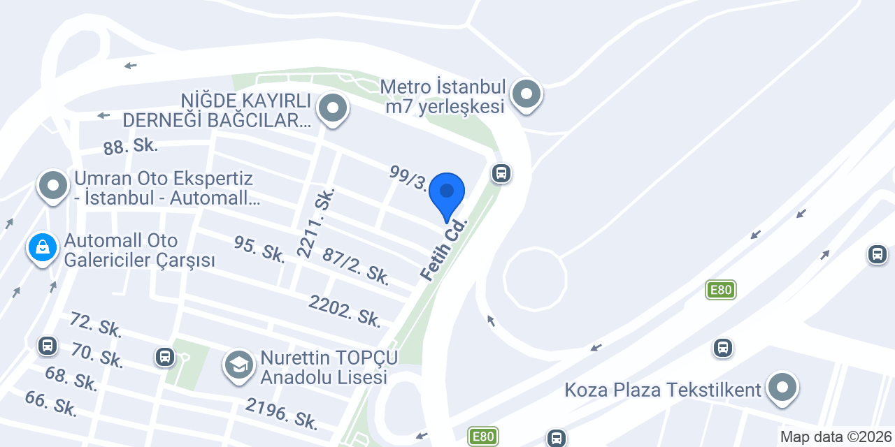 KARAHAN OTOMOTİV konumu