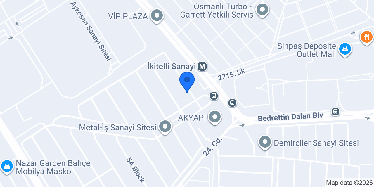 Broşsan Broş İmalat Sanayi konumu
