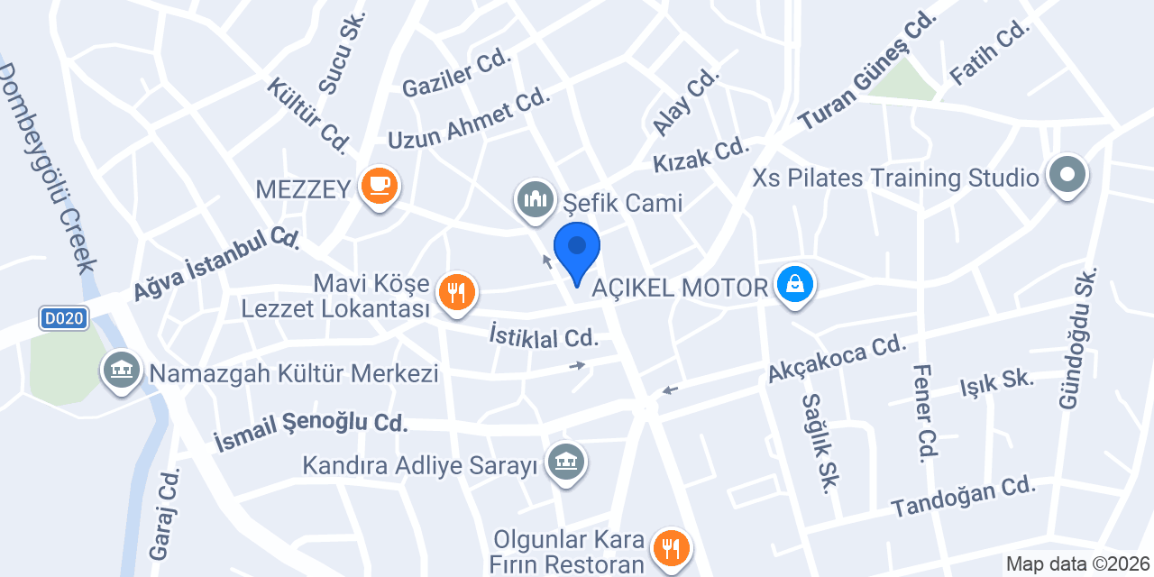 Levent Rent A Car konumu