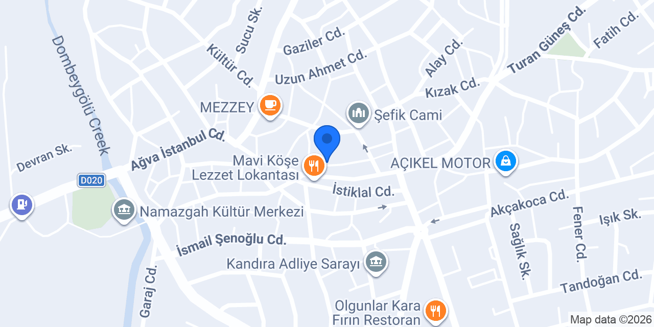 Genç Optik konumu
