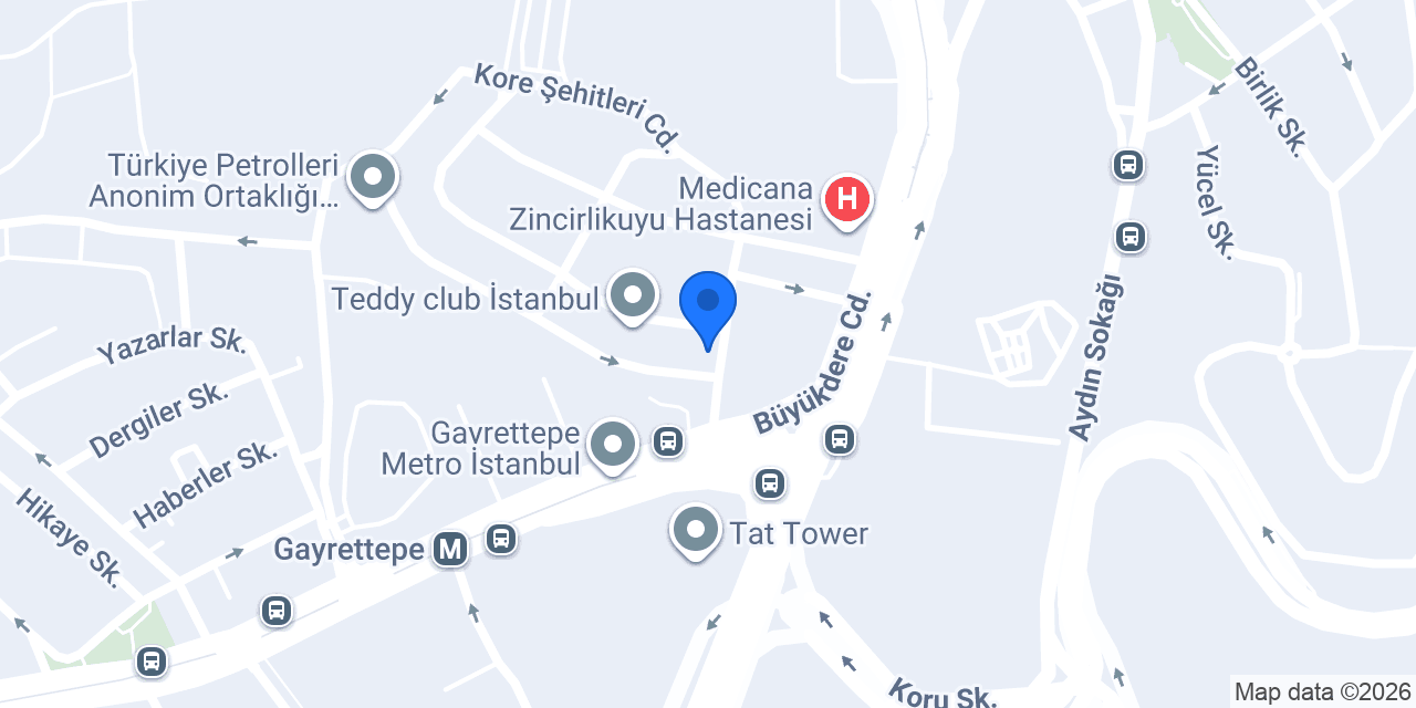 Özel Kolay Dil Kursu Şişli konumu