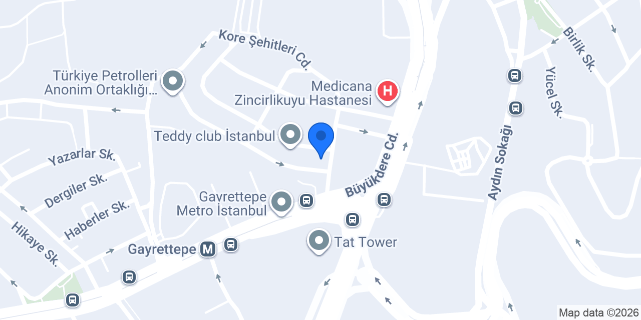 Beyoğlu 34 Noterliği konumu