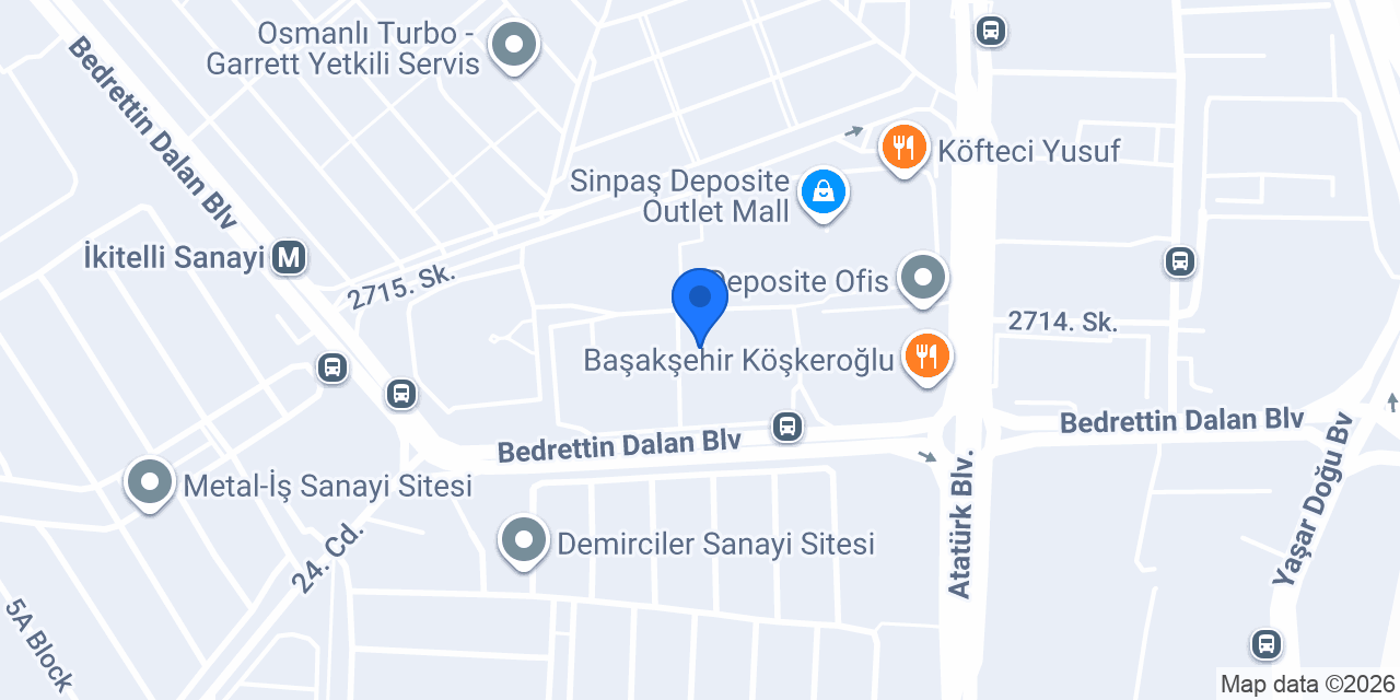 Akar Asfalt İnşaat konumu