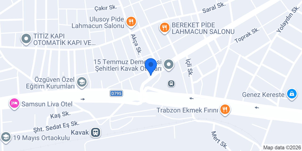 Enfes Döner Kavak konumu