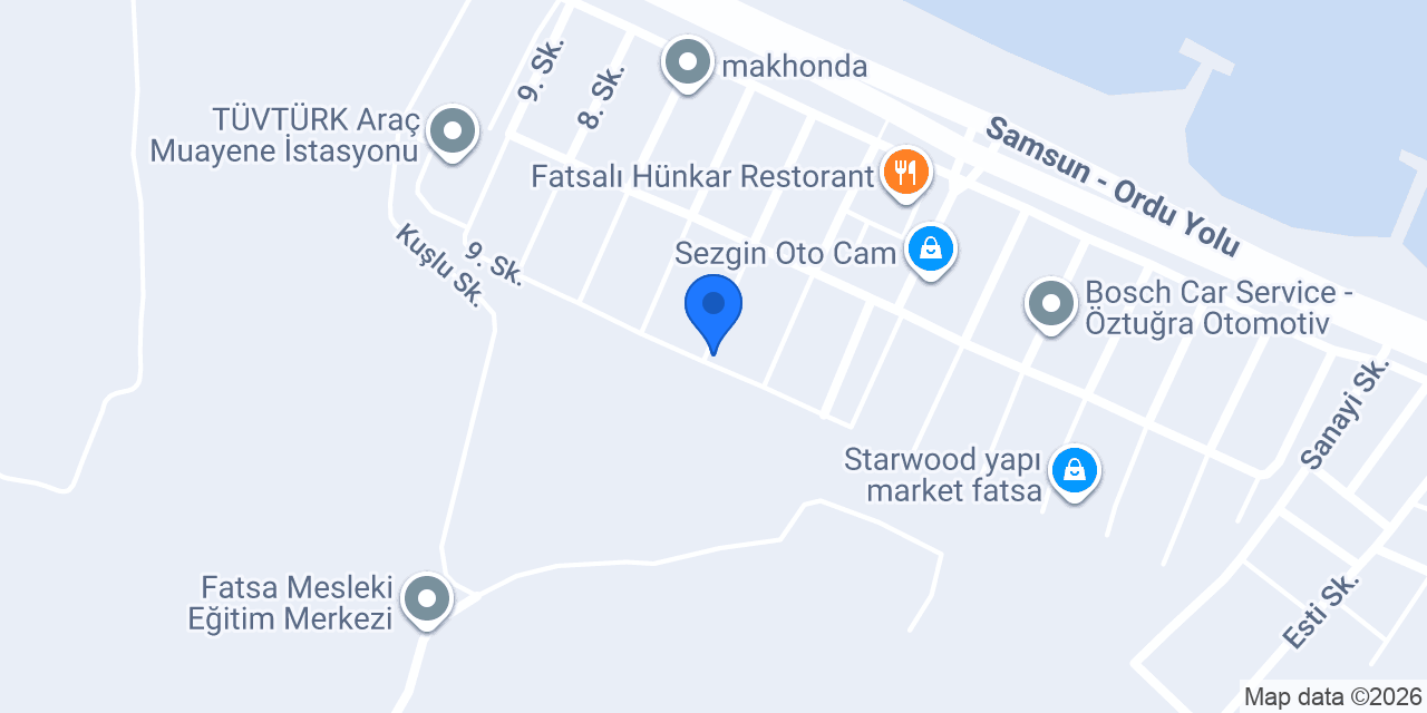 Yahşi Orman Ürünleri konumu