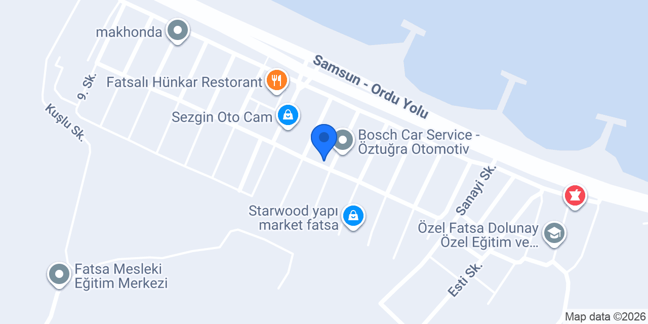 Remzi Oto Elektrik konumu