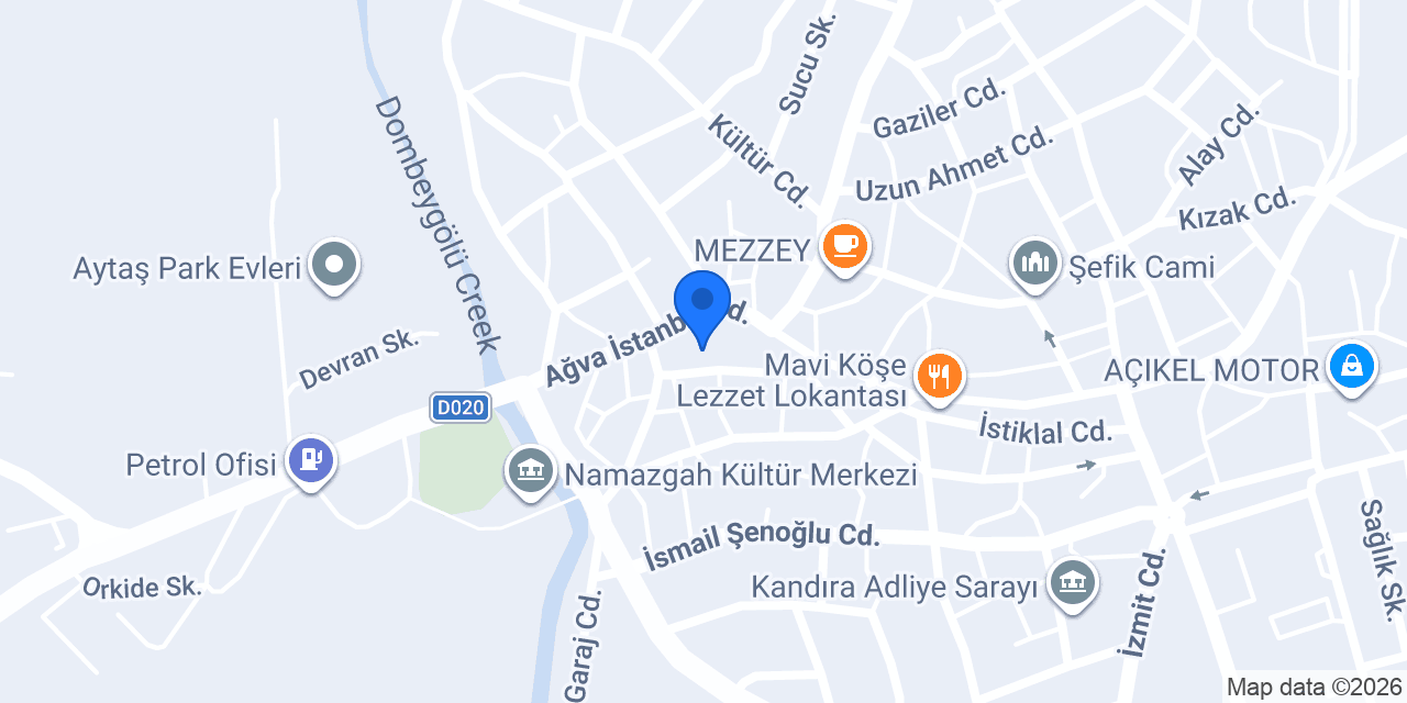 Dağ Bisiklet konumu