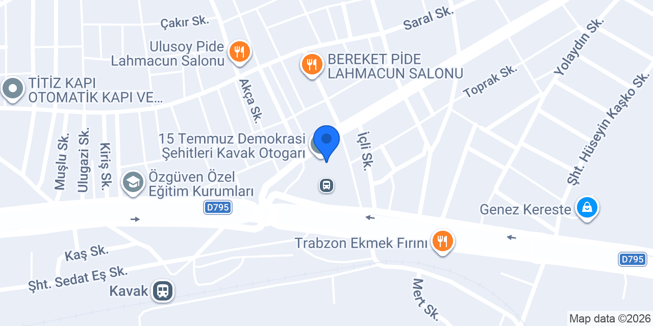 Hasoğlu Büfe konumu
