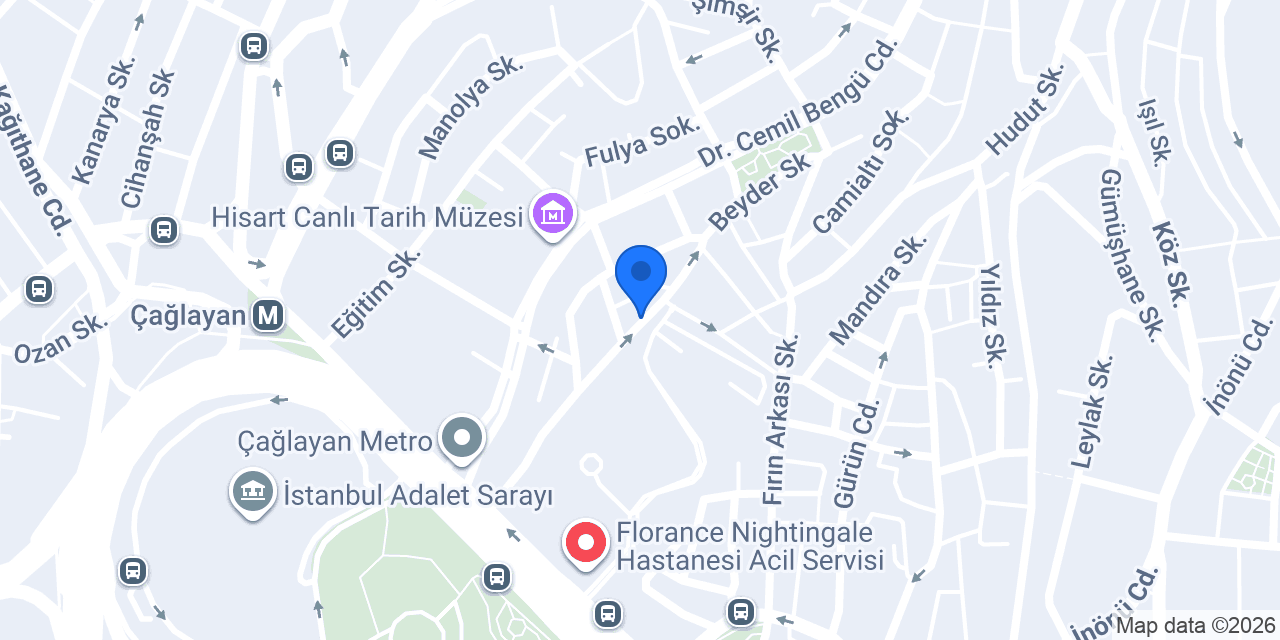 İstanbul Hukuk & Danışmanlık konumu