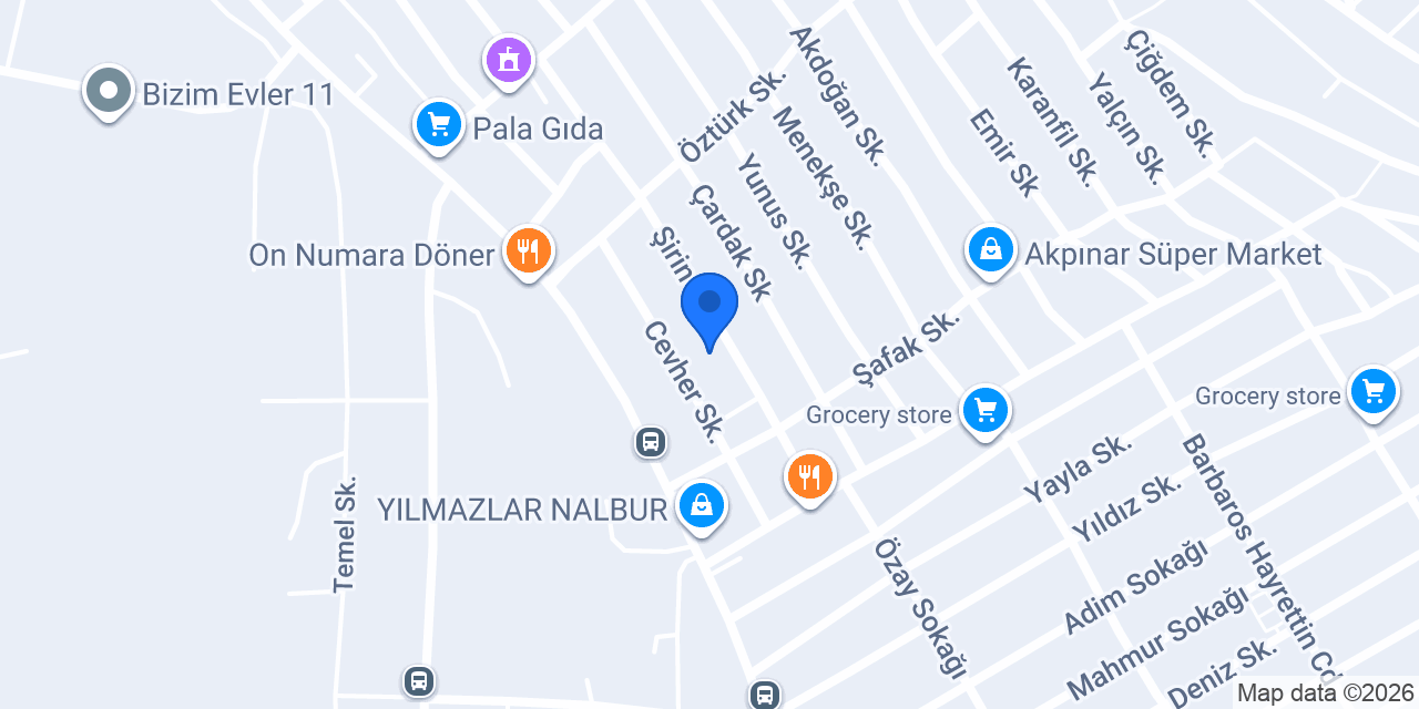 Gezgin Tesisat konumu