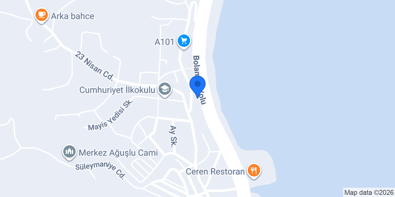 Hanımeli Cafe konumu
