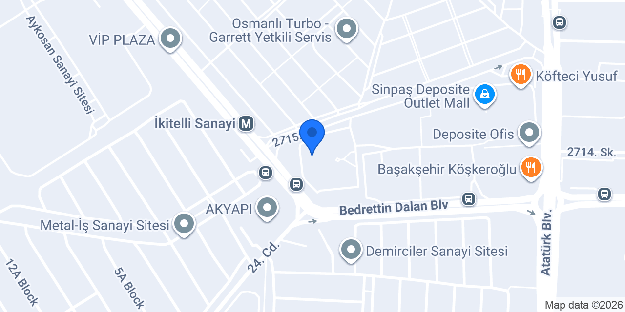 Türev Mühendislik konumu
