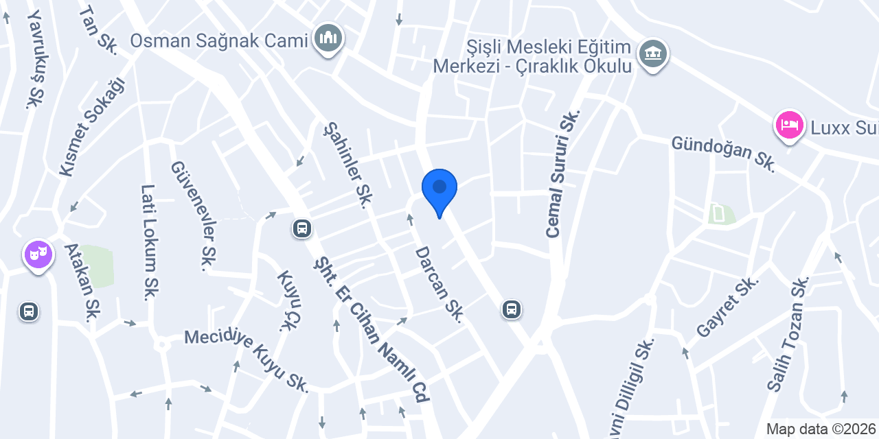 ÇAĞDAŞ ERKEK KUAFÖRÜ ŞİŞLİ konumu