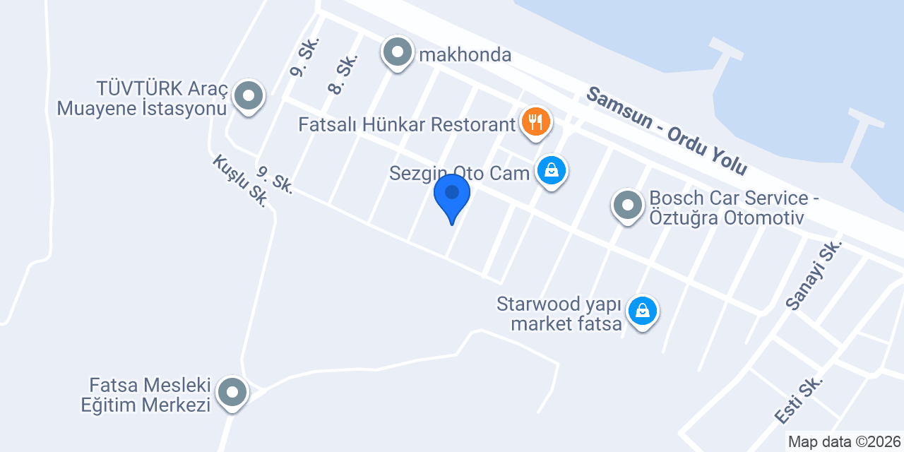 AUTO SELCAN Kaporta & Boya konumu