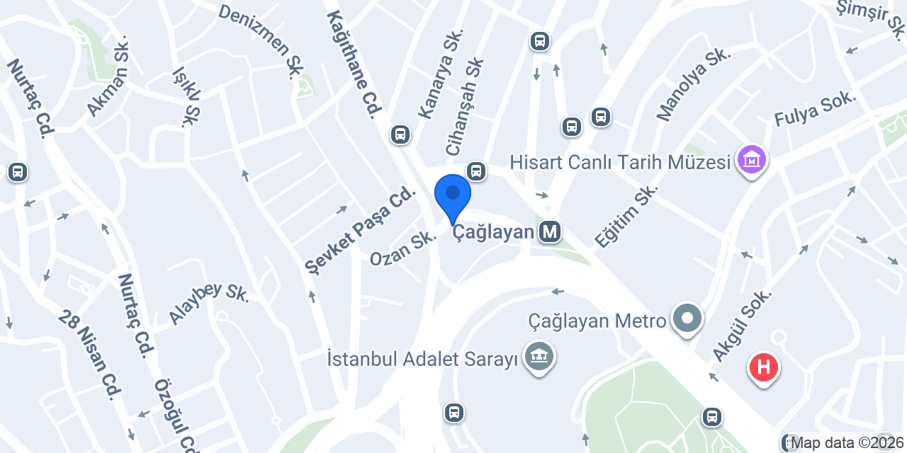 Park Çağlayan konumu