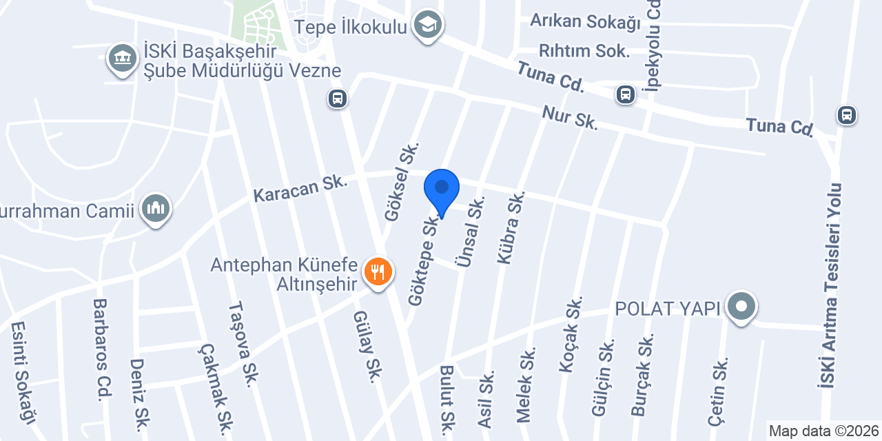 Başakşehir Cam Balkon konumu