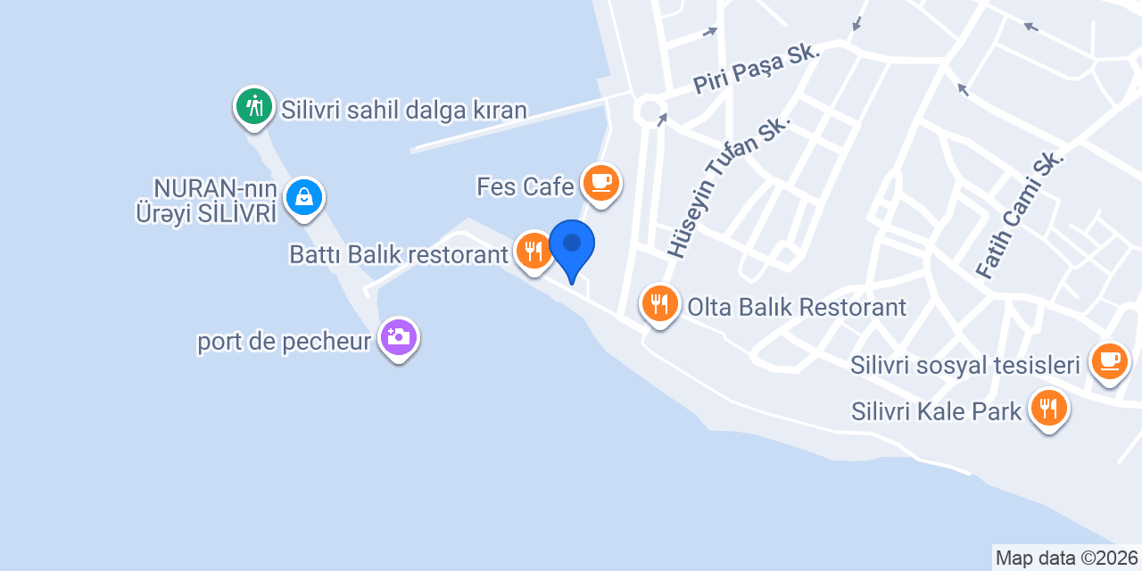 Sırrı Reis Balık Evi konumu