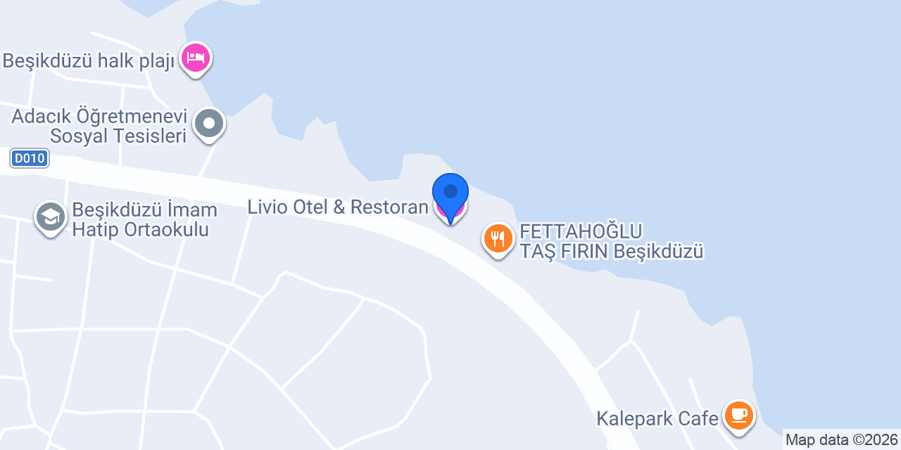 Livio Otel & Restoran konumu