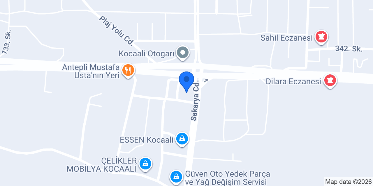 Egemen Sürücü Kursu konumu