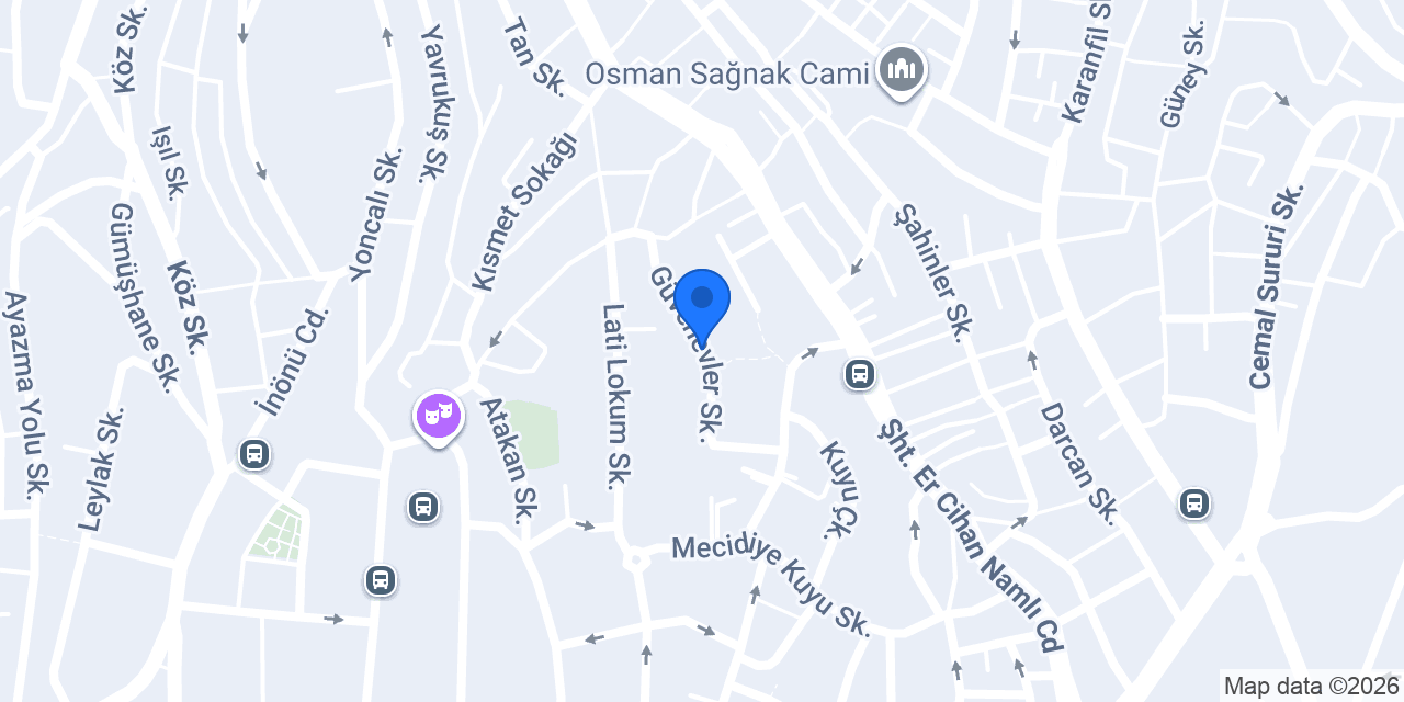 Şişli Elektrikçi Deniz Elektrik konumu