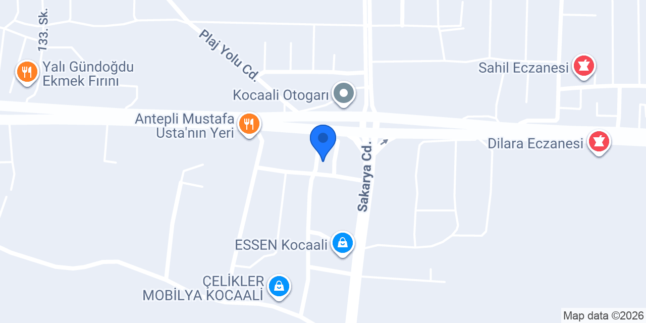 Sahil Mobilya konumu