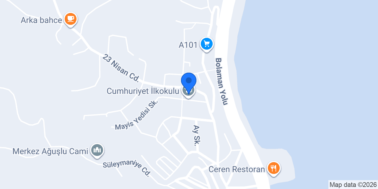 Cumhuriyet İlkokulu konumu