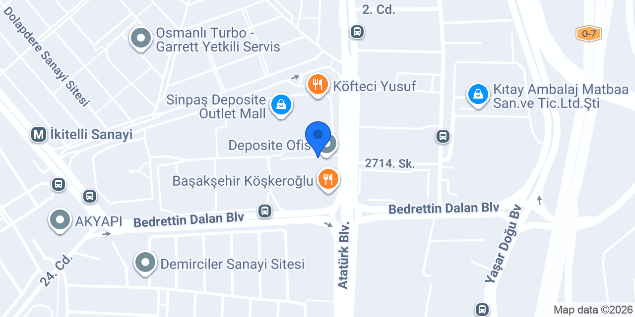 Bilkent Akademi konumu
