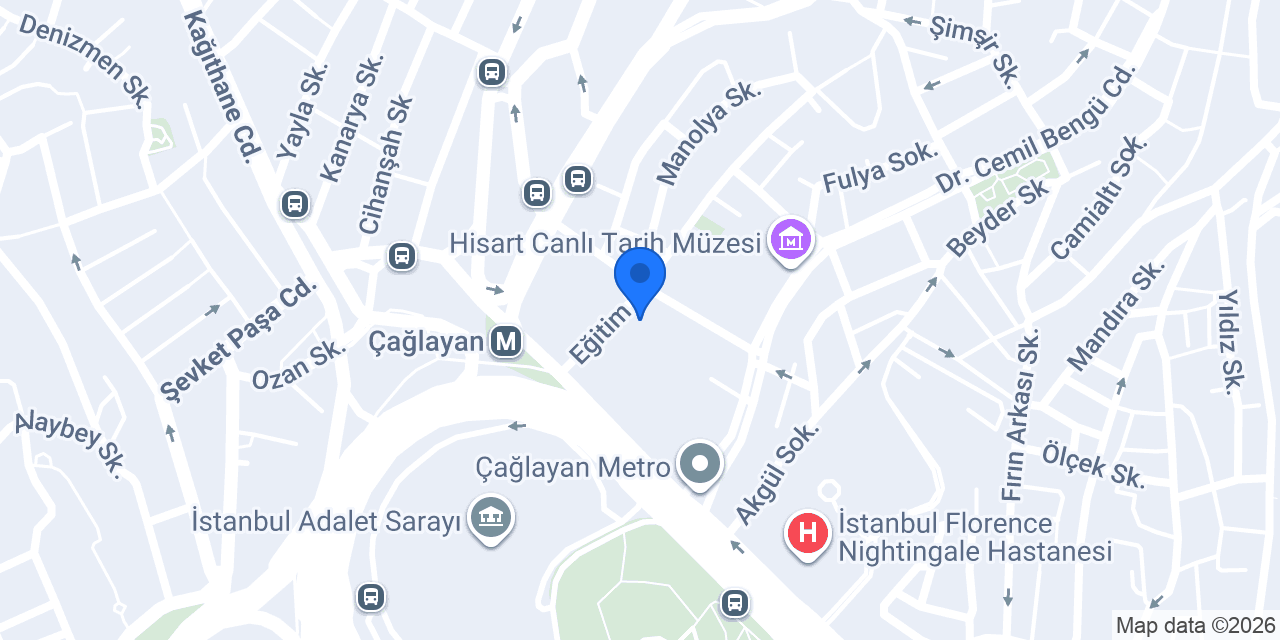 Sağın Dilekçe Bürosu konumu