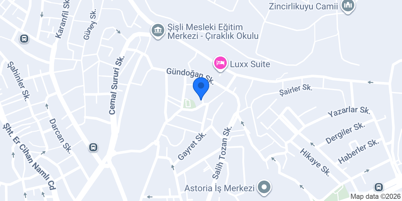 Pıtırcık Anaokulu konumu