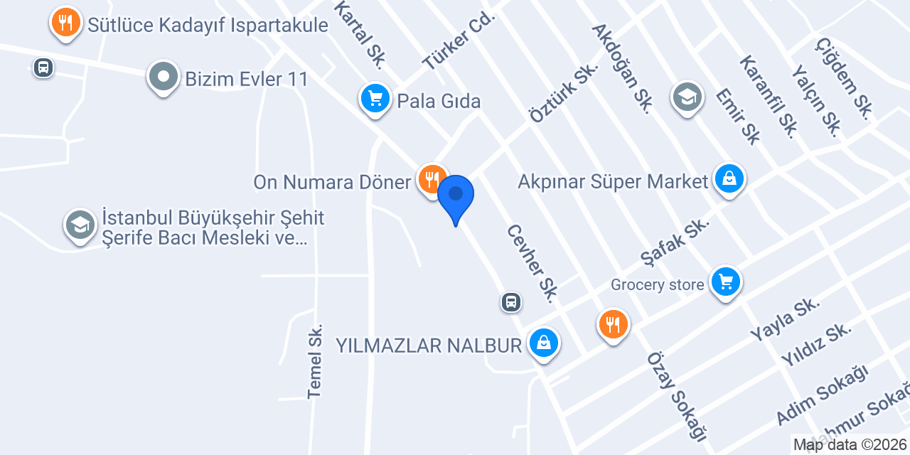 HALK YEMEK & VOİD A.Ş konumu