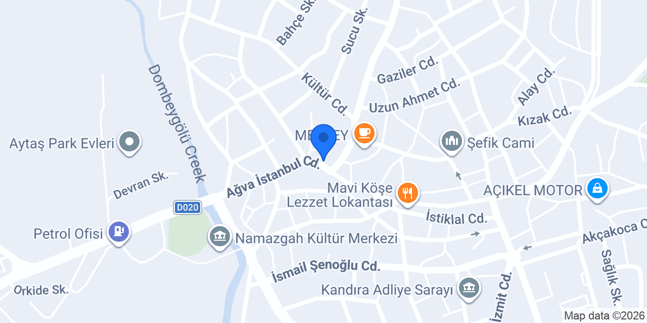 SAĞDIÇLAR YAPI İNŞAAT KANDIRA 🗝️🏠 konumu