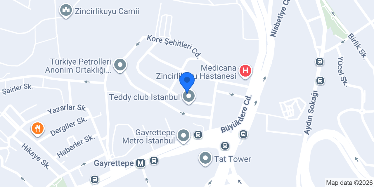 Milport Hotel Levent konumu