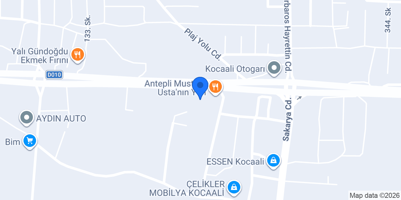 Aras Auto 2.El Alım & Satım konumu