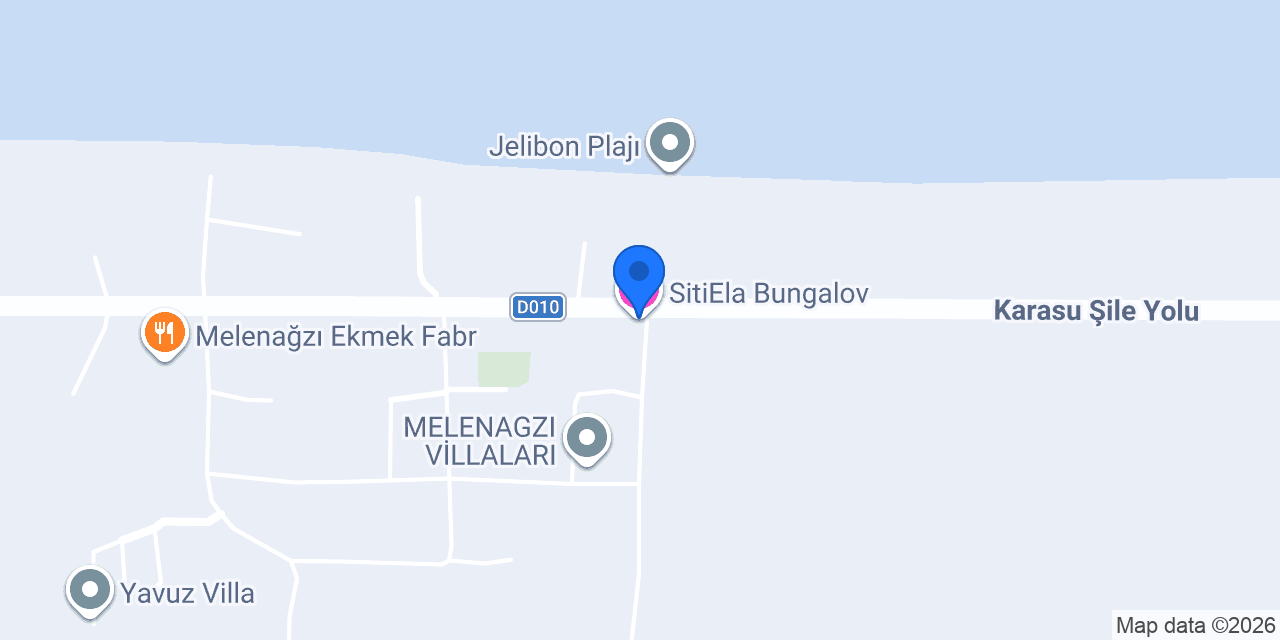 SitiEla Bungalov konumu