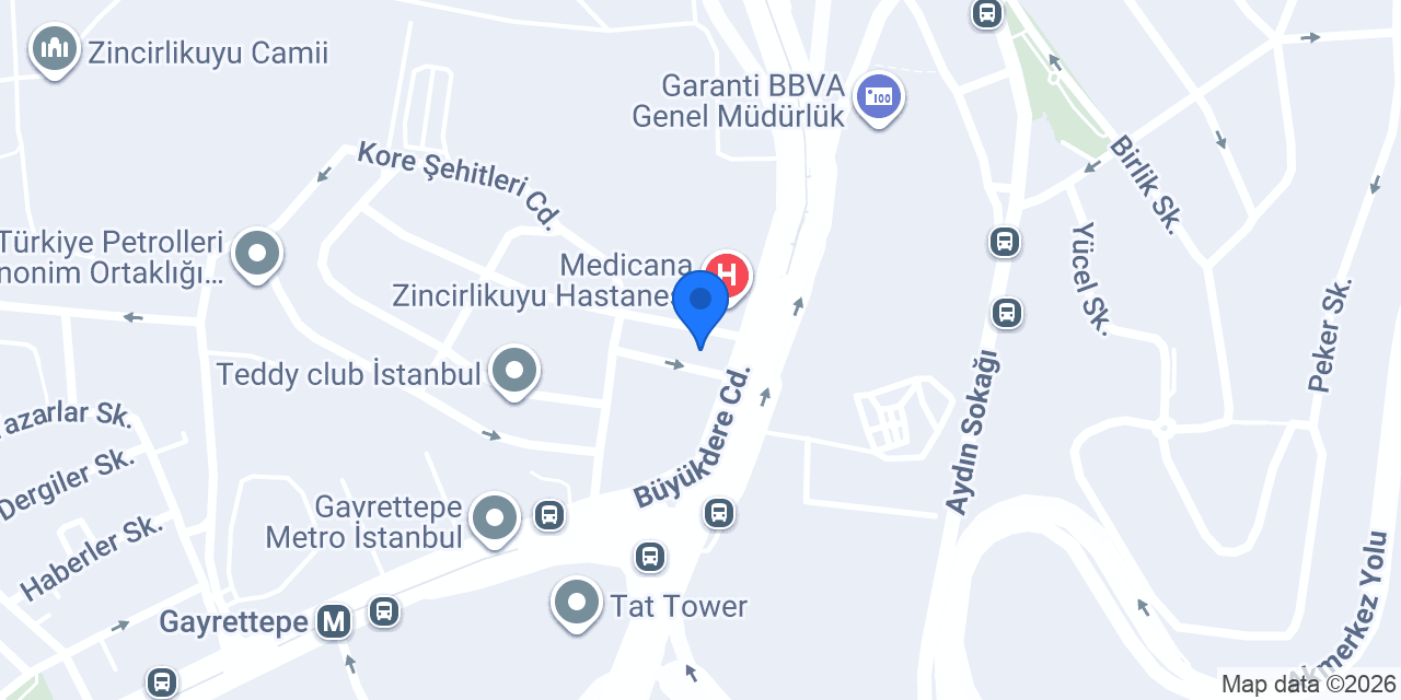 Aktif Bank Merkez Şube konumu