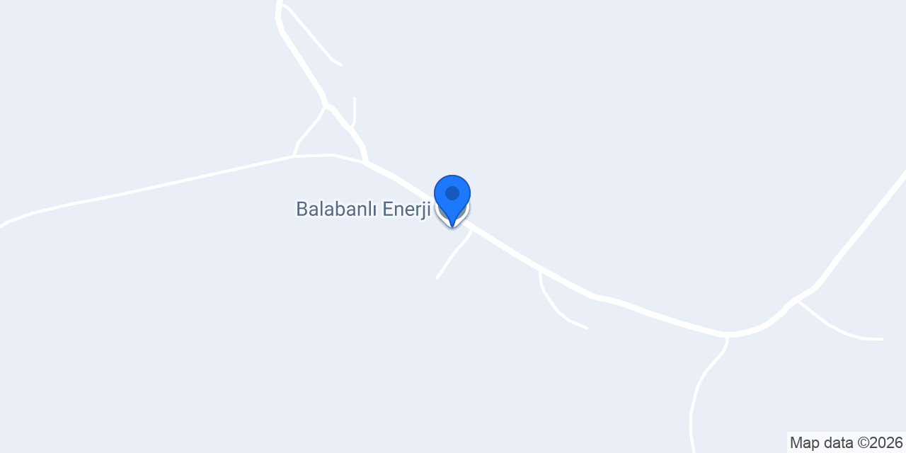 Balabanlı Enerji konumu